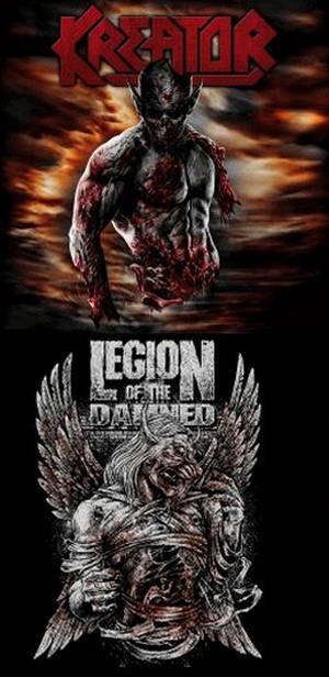 Kreator / Legion of the Damned - Kreator / Legion of the Damned (2013)
