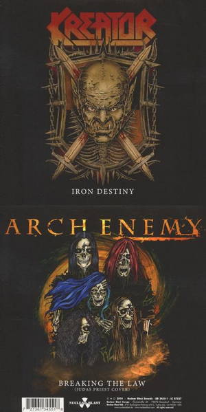 Arch Enemy / Kreator - Iron Destiny / Breaking the Law (2014)