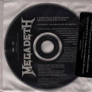 Megadeth - Limited Edition! Megadeth Live (1992)
